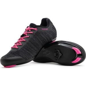 Tommaso Pista Knit Women's Cycling Shoe and Cleat Bundle